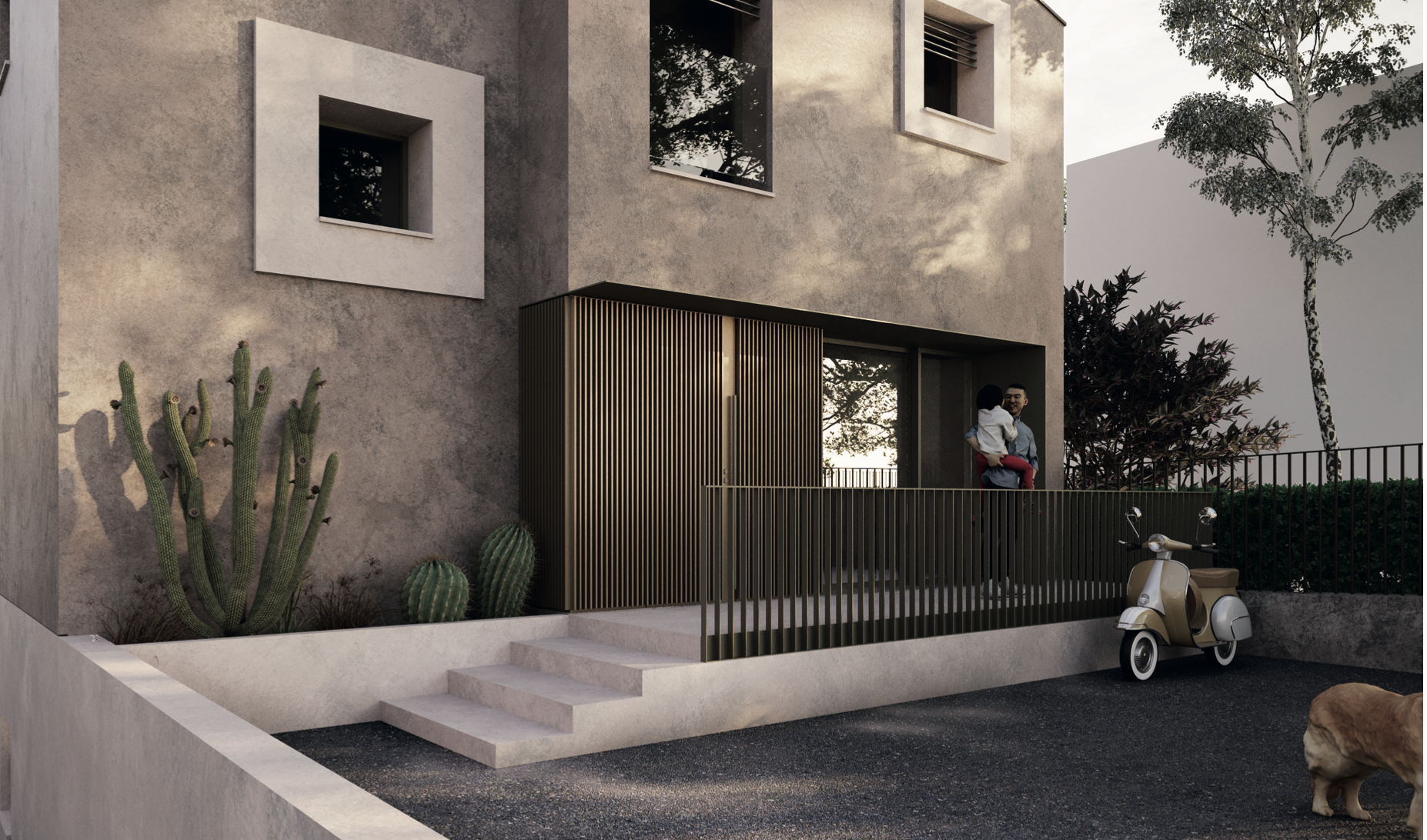 Exklusiver Neubau in San Marino – Moderne Eleganz mit mediterranem Flair - Ansicht