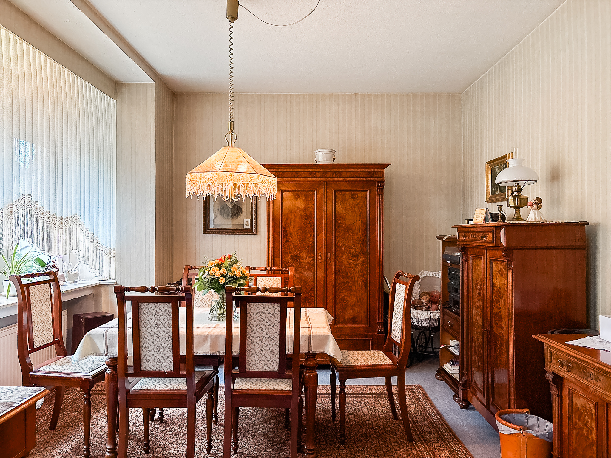 Gepflegte Doppelhaushälfte mit Gartenidylle und flexibler Wohnaufteilung in Herrenhausen - Ansicht