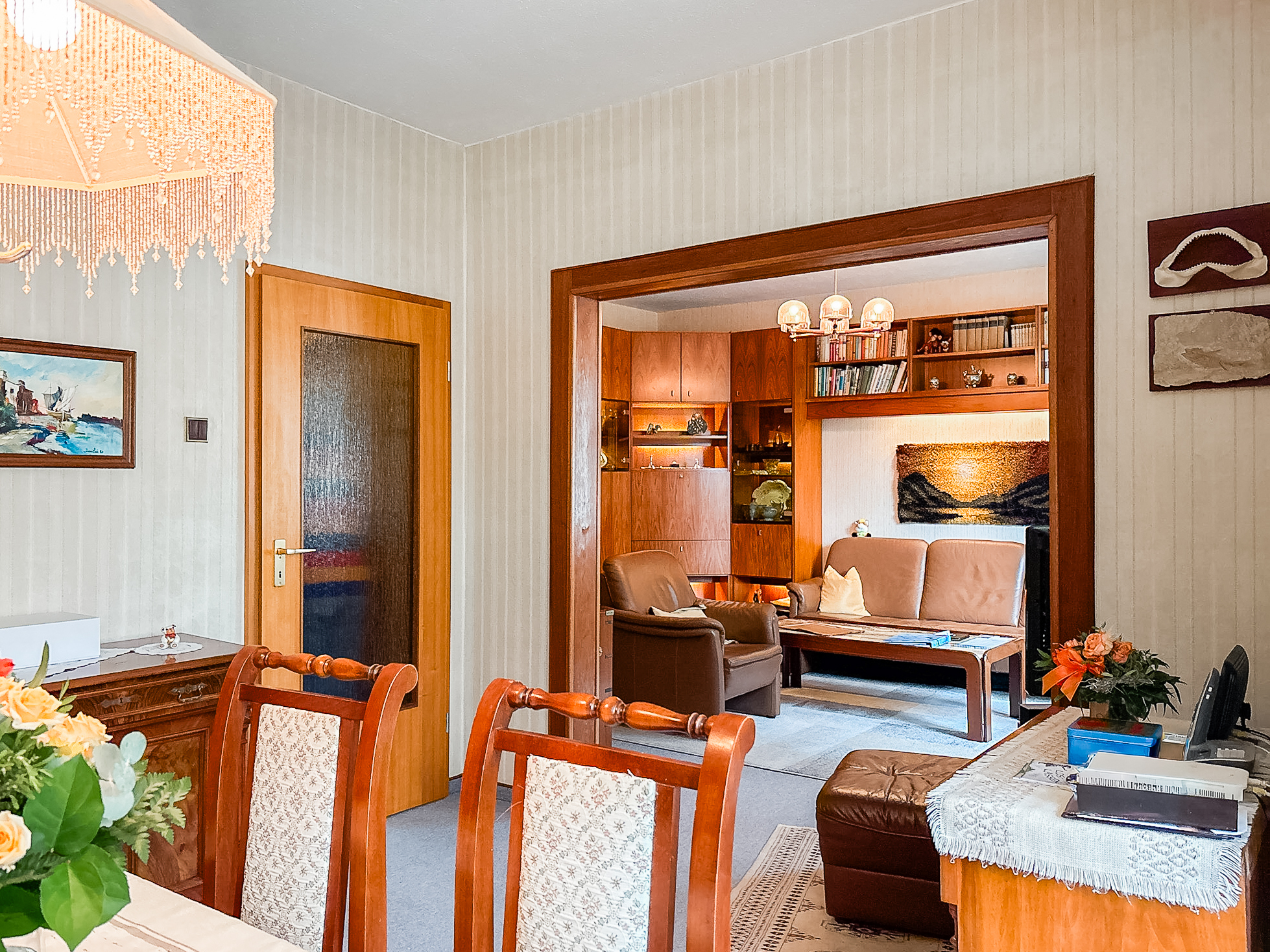 Gepflegte Doppelhaushälfte mit Gartenidylle und flexibler Wohnaufteilung in Herrenhausen - Ansicht