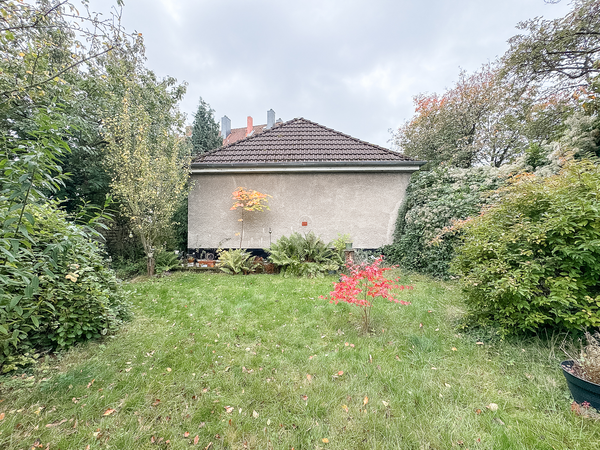 Attraktives Baugrundstück mit Entwicklungspotenzial in Hannover-Herrenhausen - Ansicht