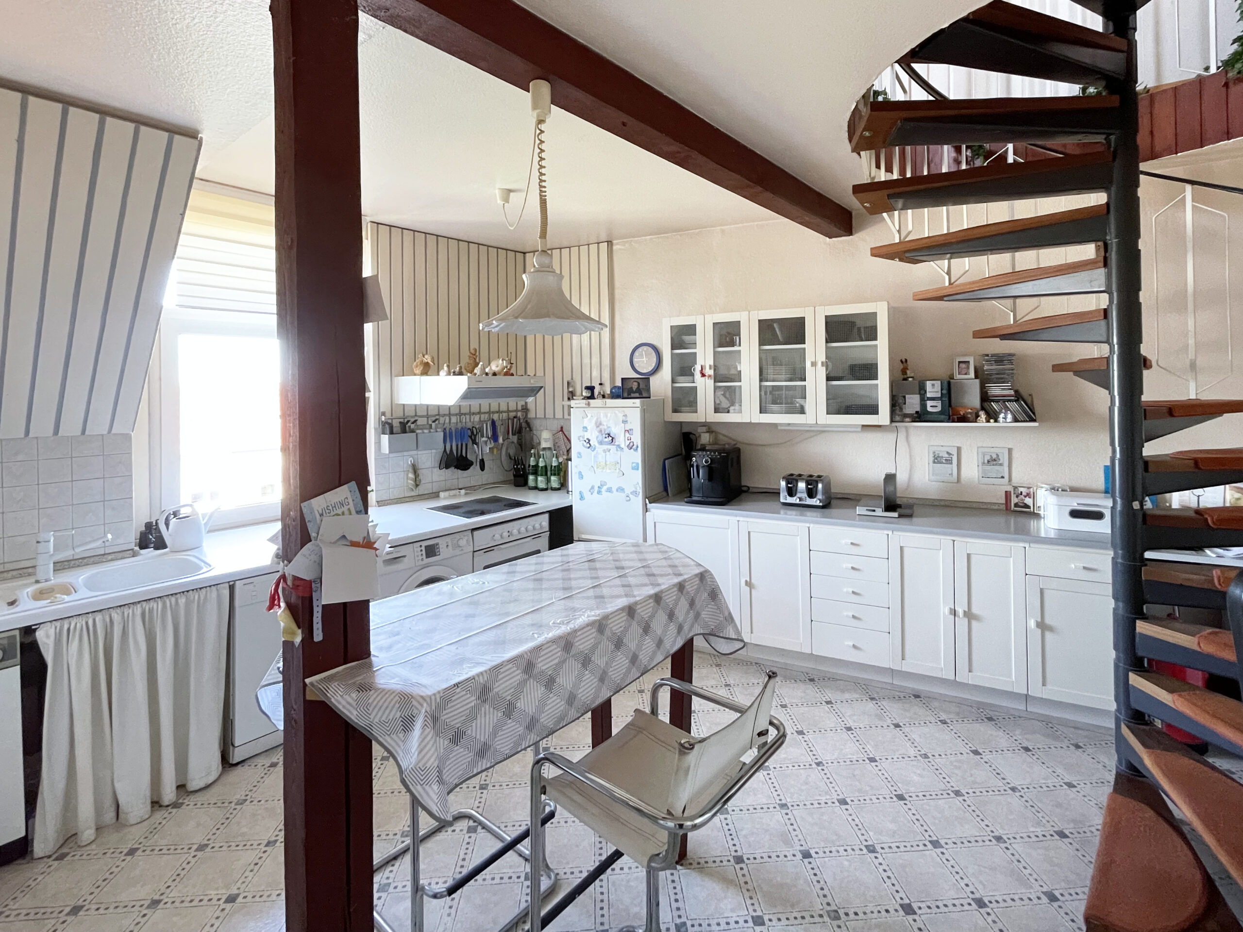 Auf zwei Ebenen über den Dächern Hannovers - Ansicht