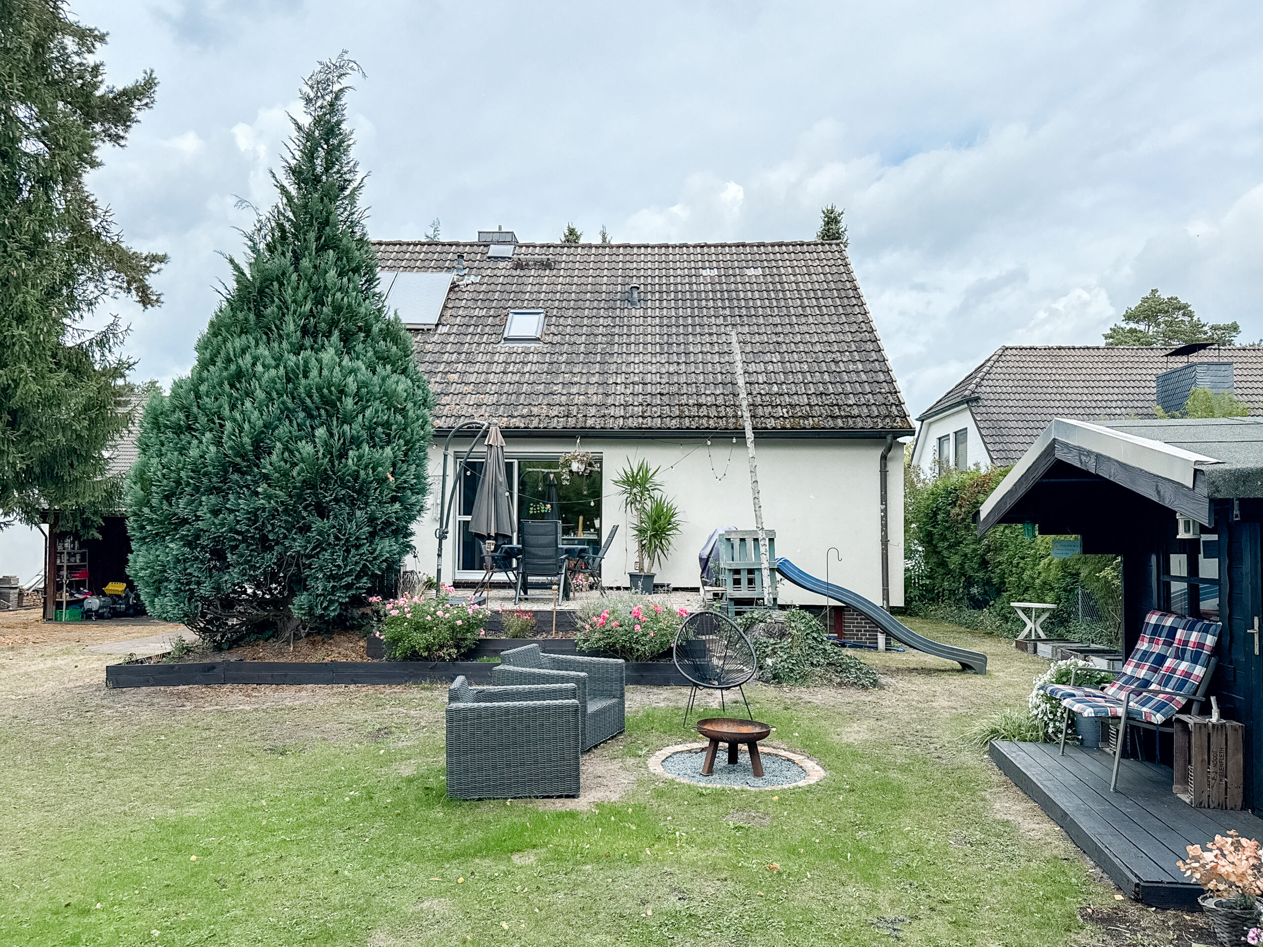 Vielseitiger Bungalow mit großem Grundstück und Vermietungspotenzial in Hambühren - Ansicht