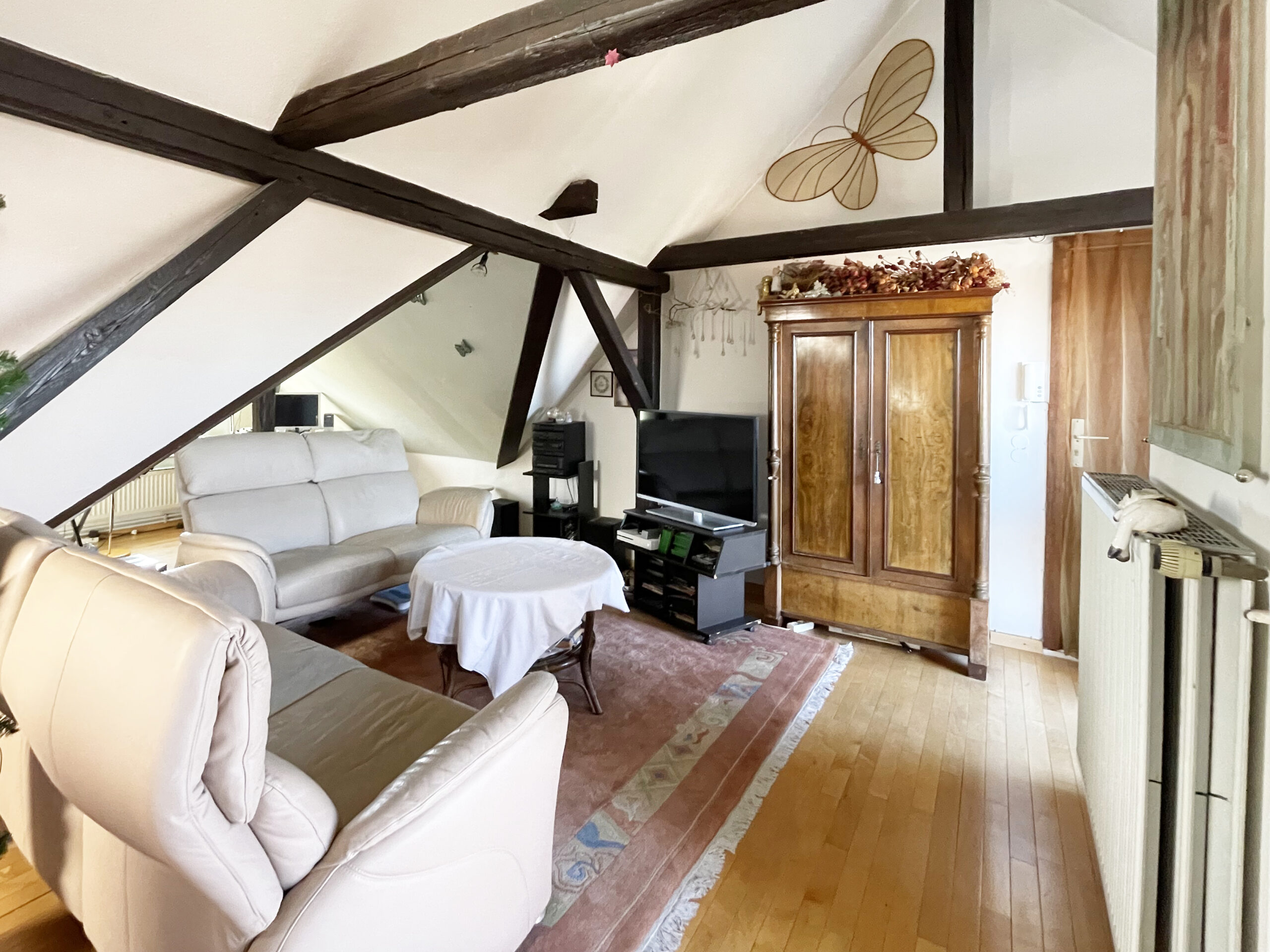 Auf zwei Ebenen über den Dächern Hannovers - Ansicht