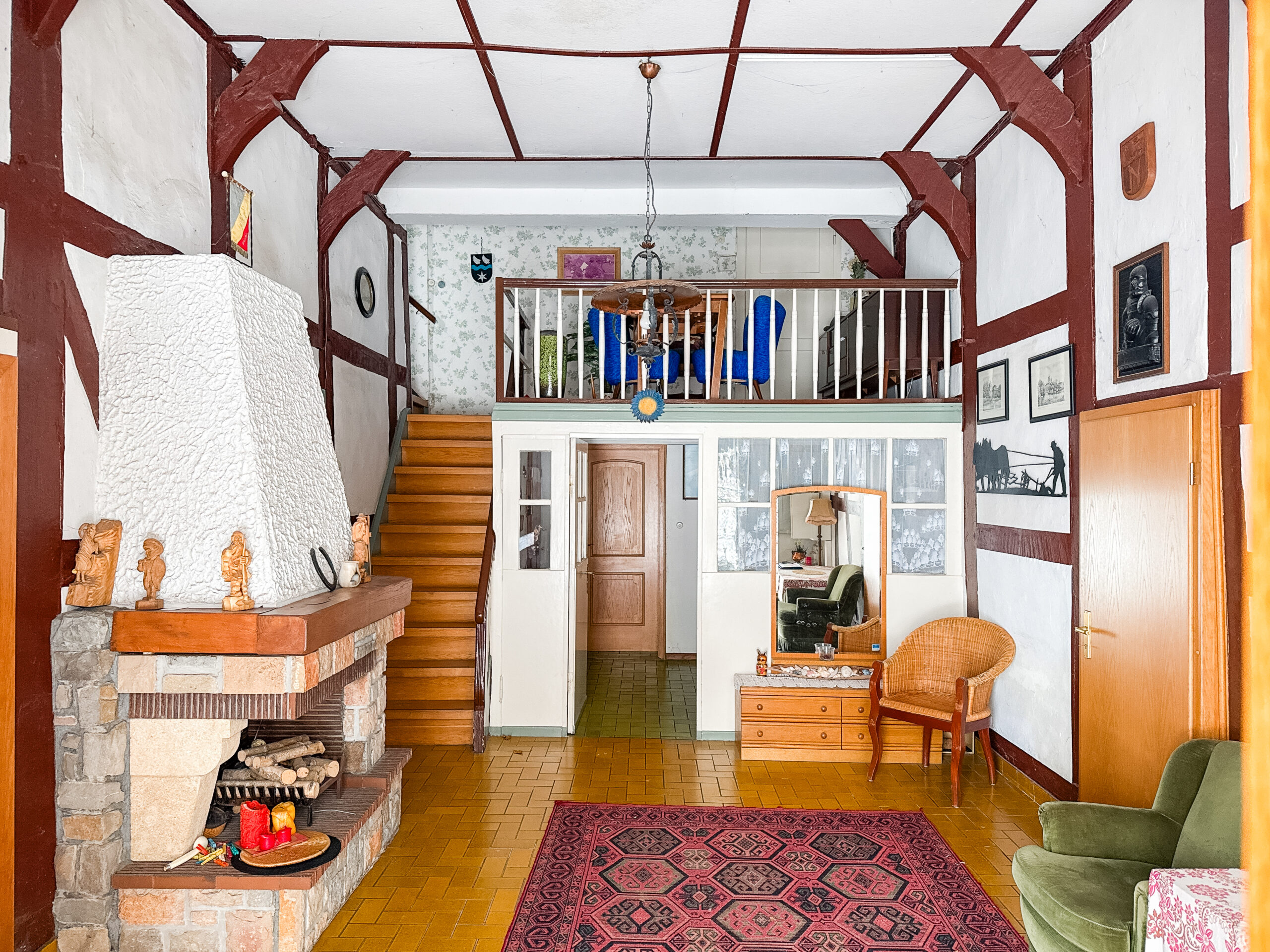 Großzügiges Baugrundstück mit sanierungsbedürftigem Fachwerkhaus in ruhiger Lage von Gehrden - Ansicht