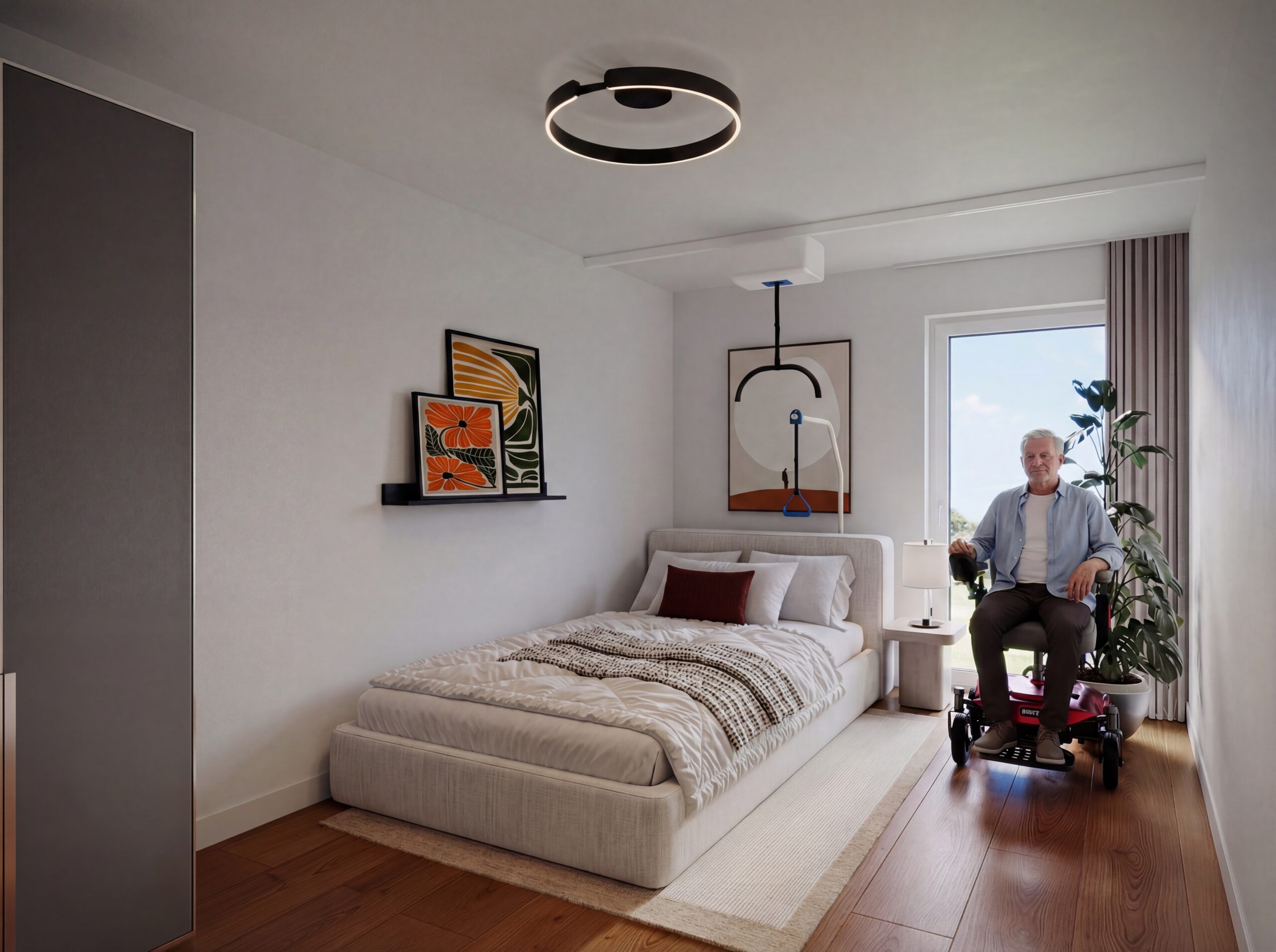 2-Zimmer EG Neubauwohnung WE2 – modern, komfortabel und barrierefrei in Uetze - Ansicht