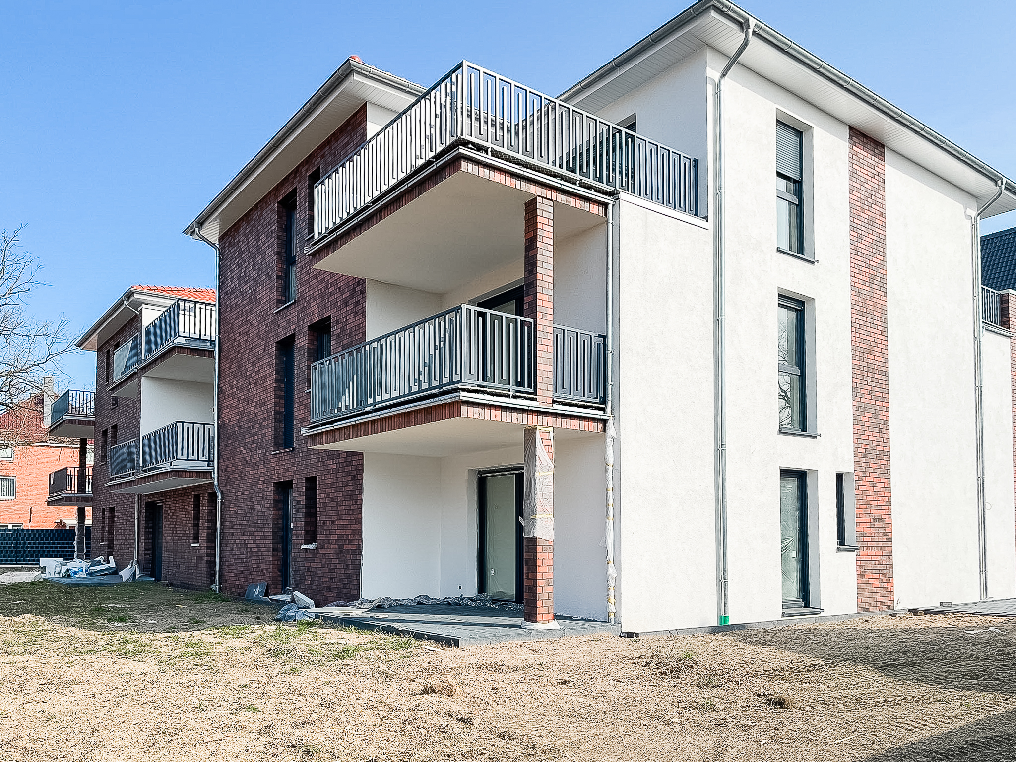 2-Zimmer EG Neubauwohnung WE2 – modern, komfortabel und barrierefrei in Uetze - Ansicht