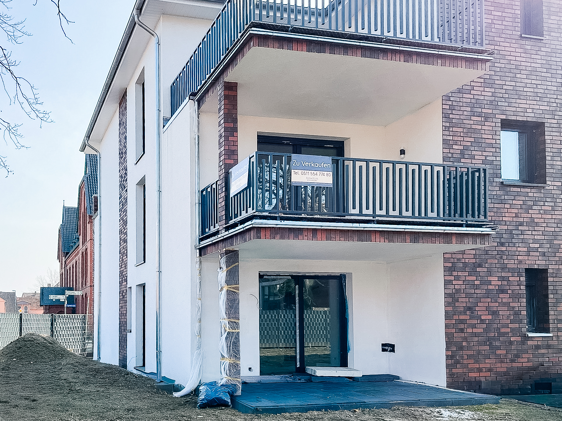 2-Zimmer EG Neubauwohnung WE3 – modern, komfortabel und barrierefrei in Uetze - Ansicht