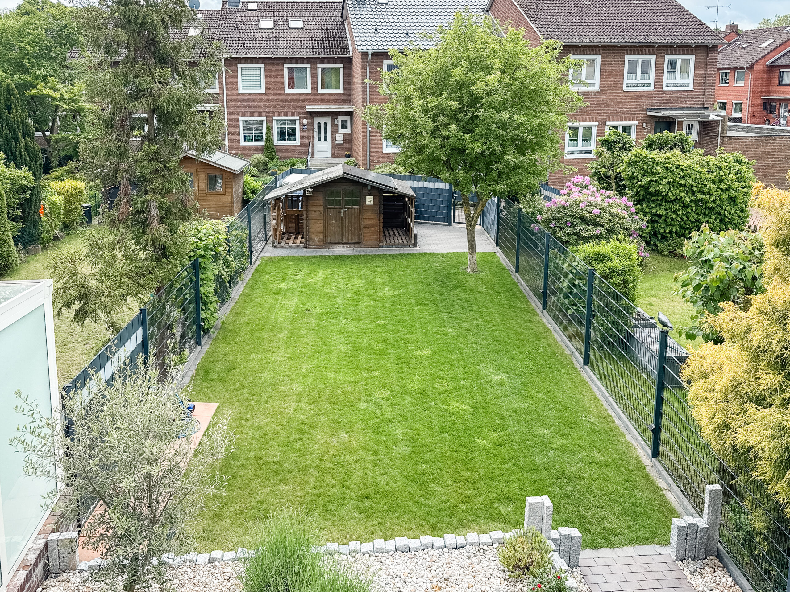 Reihenmittelhaus in Wunstorf sucht Familie - Ansicht