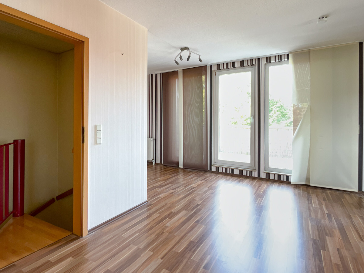 Wohnen auf zwei Ebenen -  Maisonettewohnung in Seelze - Ansicht