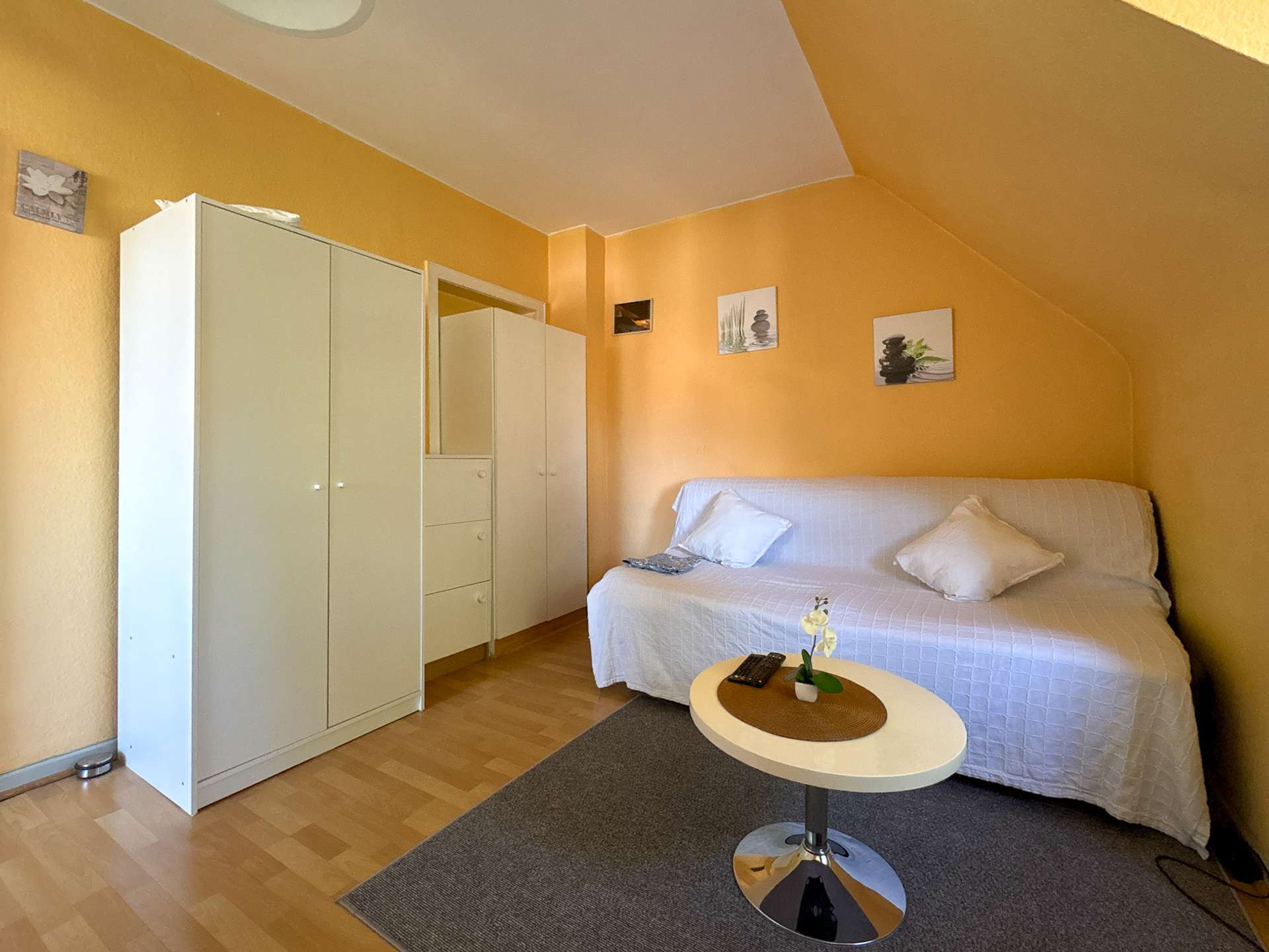 Wohn- und Schlafzimmer