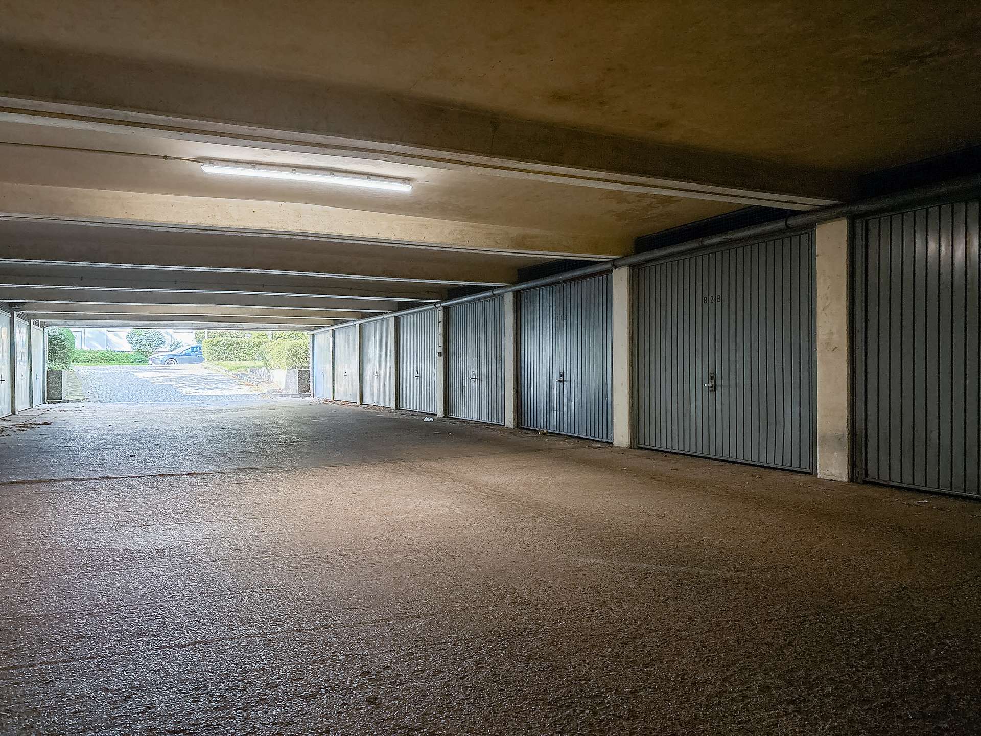 Garageneinfahrt Innen