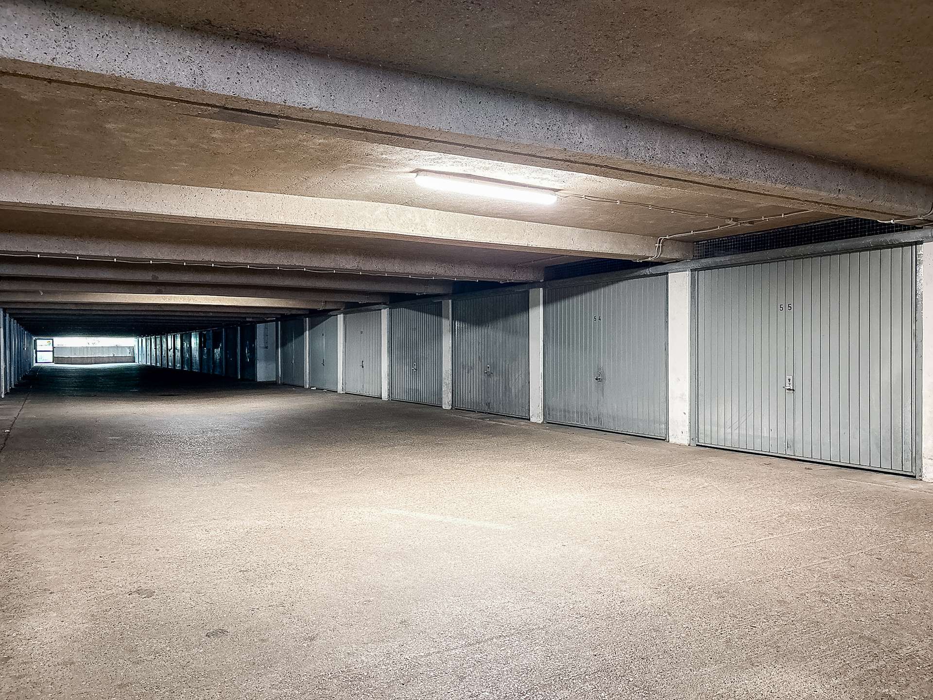 Garageneinfahrt Innen